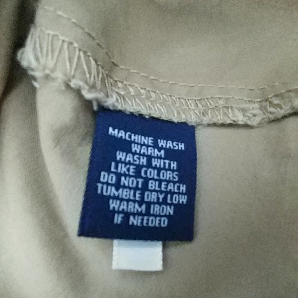 NWOT Chaps Khaki Cargo Jacket - Picture 8 of 8